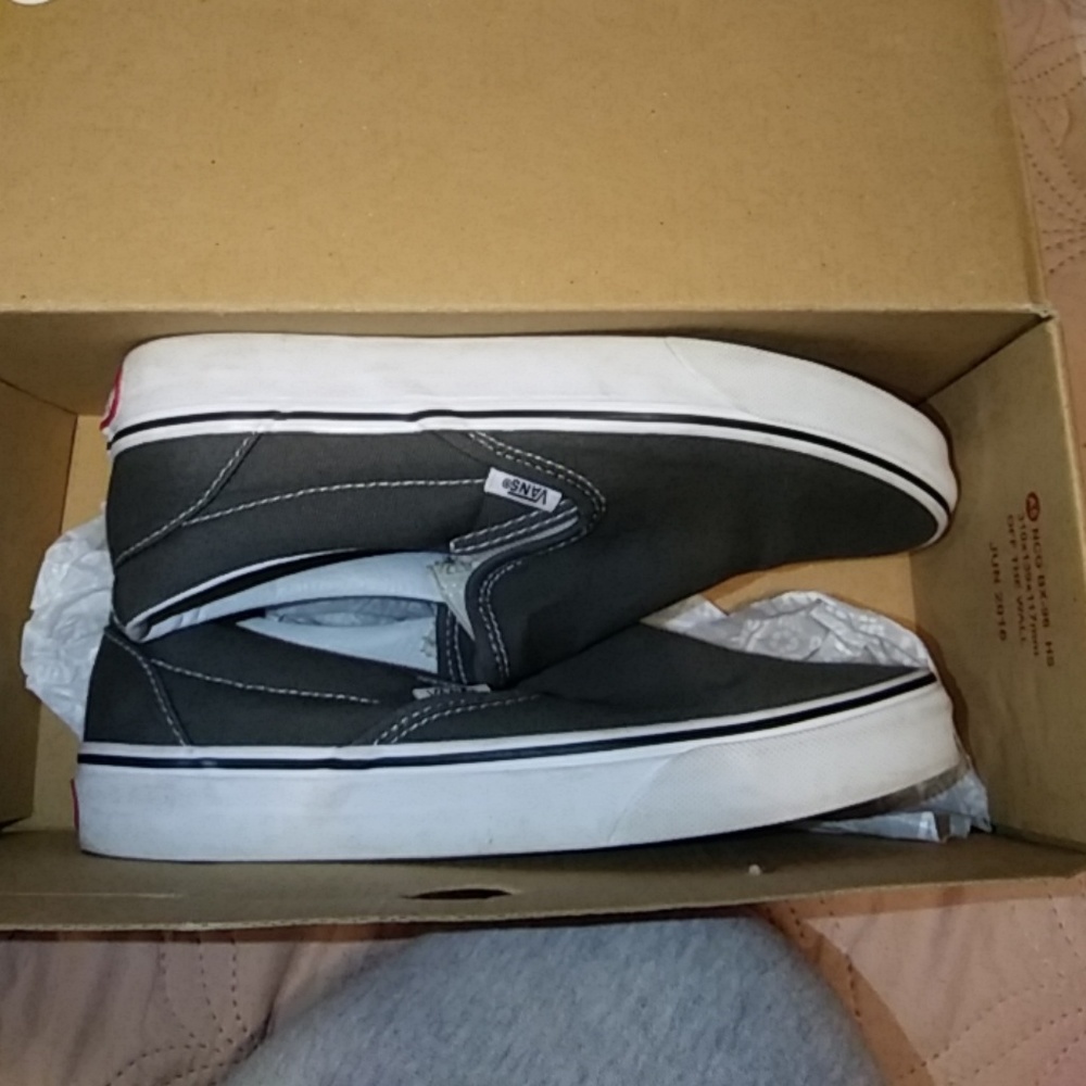Grey vans